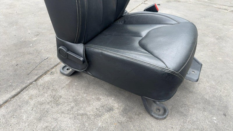 ⭕ 11-17 Jeep Wrangler Front Passenger 1st Row Bucket Seat Black Leather Right RH