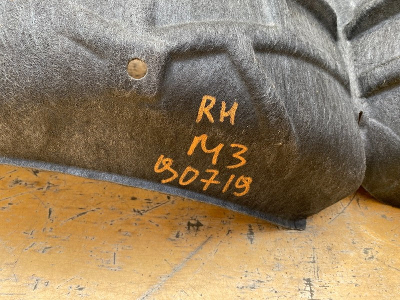 1081586 00 A 17-23 Model 3 Rear Right Wheelhouse Fender Arch Liner Splash Shield 1081586-00-A