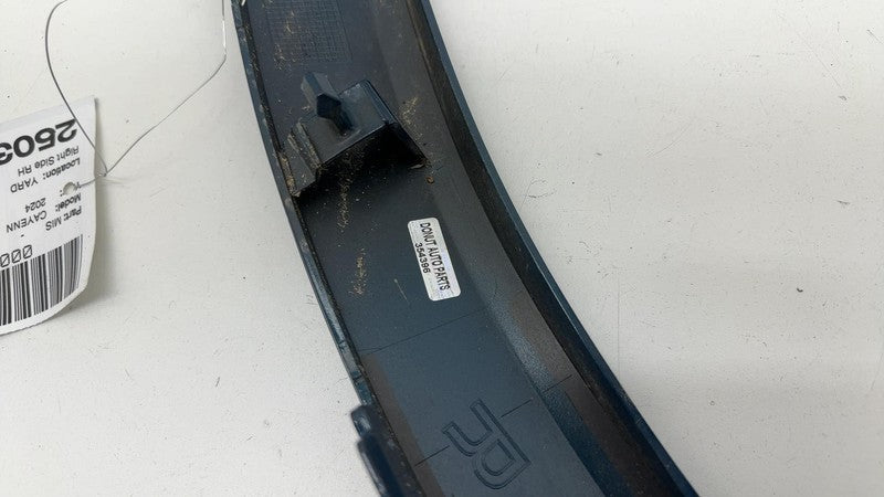 9Y3 854 732 B ⭕2019-2024 Porsche Cayenne Rear Right Fender Wheel Arch Flare Molding 9Y3854732B