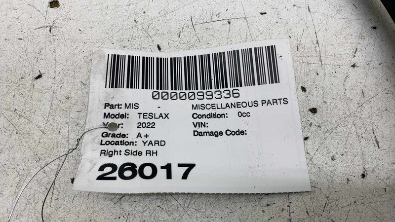 ⭕21-25 Tesla Model X Right B-Pillar Applique Trim Molding w/ Camera 16