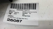 ⭕ 2024-2025 Model 3 Front Left Highland 1st Row Seat Lower Cushion 1732341-00-D