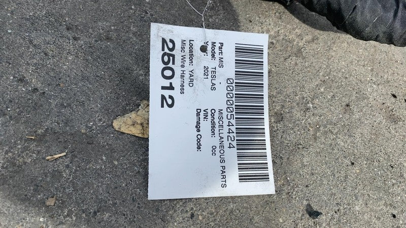 248639590C 2021-2024 Tesla Model S MS Right Main Body Wiring Harness Cable Wire Loom Assy