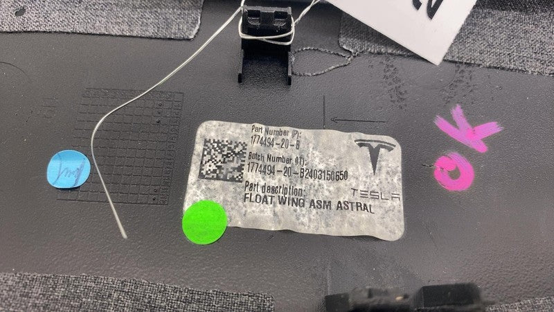 ⭕ 2024-2025 Tesla Model 3 M3 Dashboard Float Wing Panel Astral Trim 17