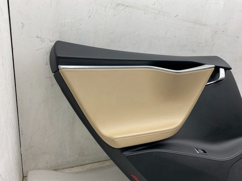 ⭕ 2012-2020 Tesla Model S MS Rear Driver Side Door Panel Trim Card Left Assembly