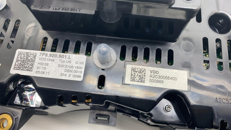 2011-2016 Porsche Cayenne Front Dash Instrument Cluster Speedometer Ga