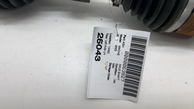 MZ9P4K139FA ⭕ 21-24 Ford Mustang Mach-E Rear Left CV Axle Shaft Halfshaft AWD MZ9P-4K139-FA