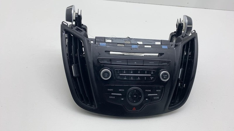 F1ET 18K811 KD 2015 2016 2017 2018 Ford C-Max AM FM Radio Control Panel w/ Air Vent Grilles OEM