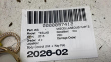 ⭕ 12-20 Tesla Model S Body Control Module 315MHZ + Smart Key Remote 1010906-00-G