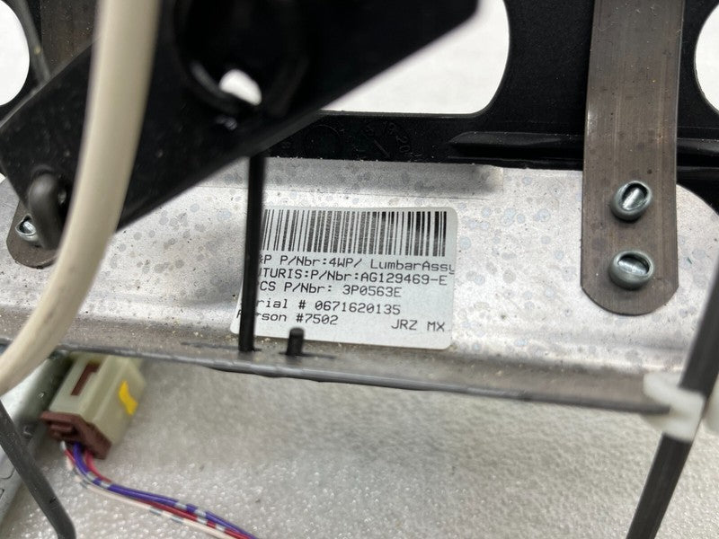 ⭕ 2012-2015 Tesla Model S Front Left or Right Lumbar Upper Seat Frame 