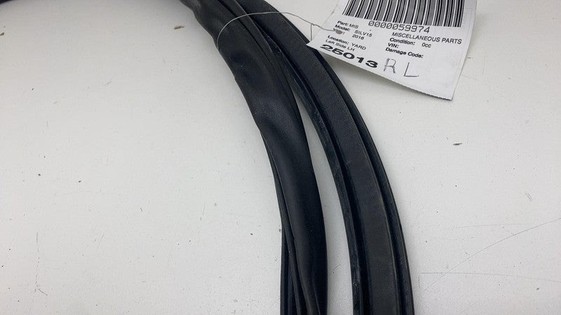 ⭕ 2016 Chevrolet Silverado 1500 Rear Door Body  Weatherstrip Rubber Se