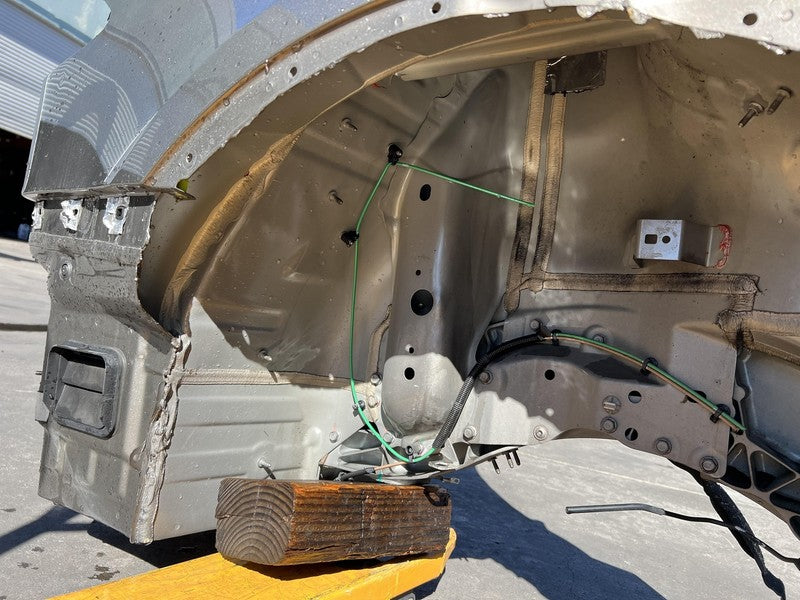 2016-2020 Tesla Model X Right Rear Quarter Panel Cut Frame Section RH PPTI