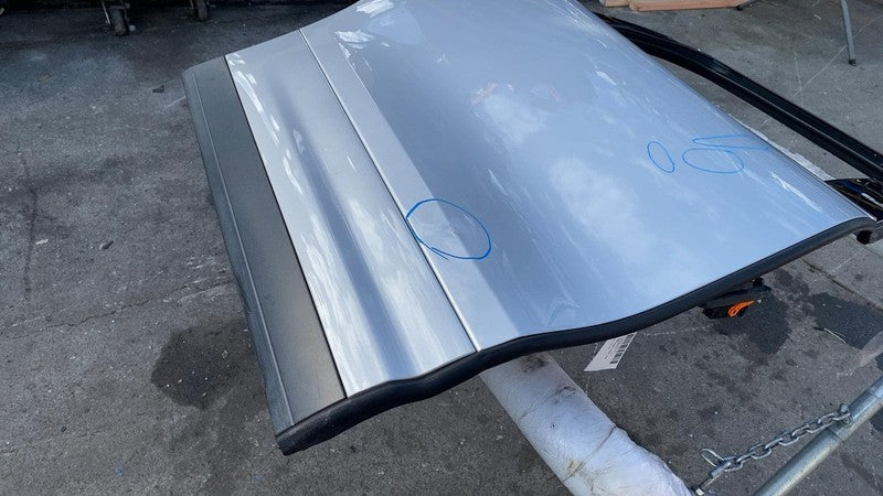 2011-2018 Porsche Cayenne Rear Passenger Side Door Shell Panel Right Silver LX7W