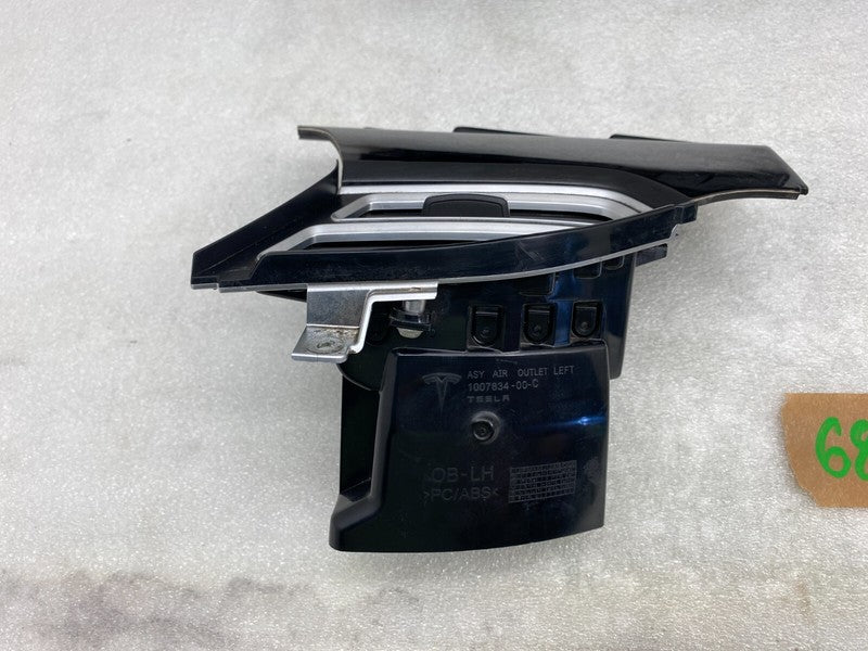 ⭕ 12-15 Tesla Model S Dash A/C Air Vent Outlet Dashboard Trim Panel 60