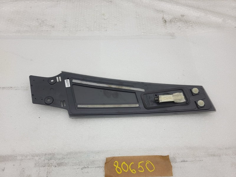 109230700G ⭕ 16-20 Model S Passenger B-Pillar Glass Applique w/ Camera Right 1092307-00-G