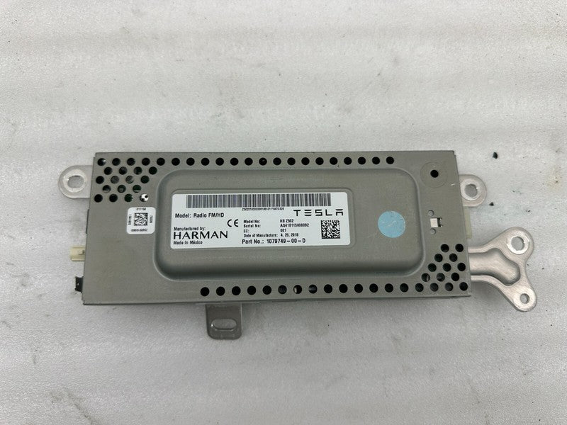 1079749 00 D ⭕ 2017-2023 Model 3 Harman Becker FM HD Audio Radio Receiver Module 1079749-00-D