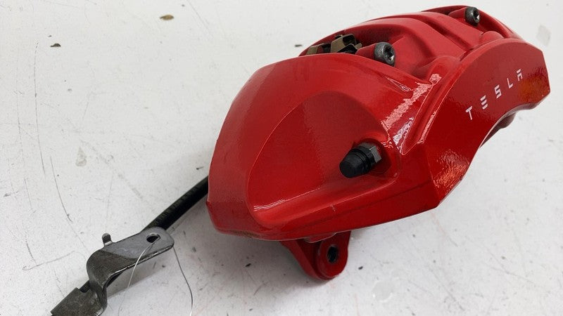 ⭕17-23 Model 3 Front Driver Side Performance Brake Caliper Red Left 10