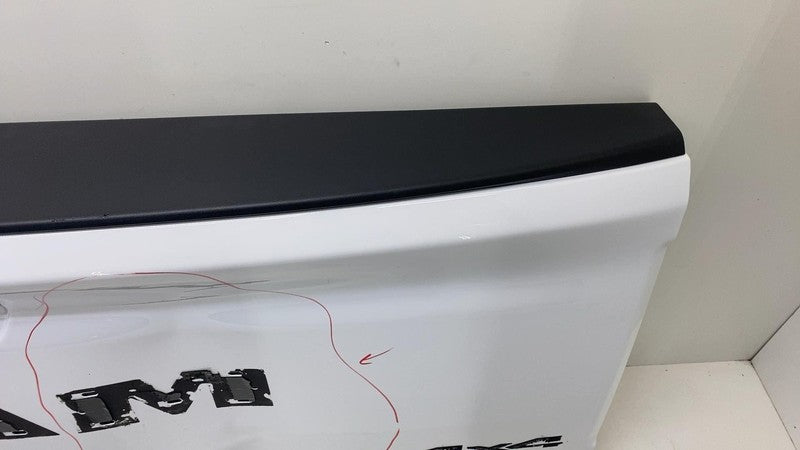 ⭕ 2025 Ram 1500 Pickup Rear Trunk Bed Lid Tailgate Shell Panel Assy White - PW7