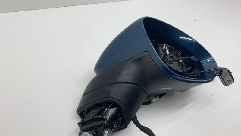 Does not apply ⭕ 19-23 Cayenne Right Power Folding Door Mirror w/ Blind Spot Blue RH (No Glass)