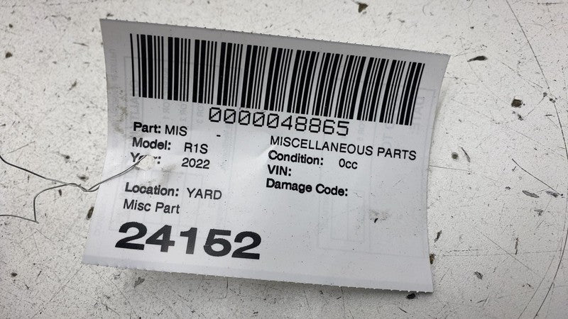 PT00002543 F 2022 2023 2024 Rivian R1S R1T Accelerator Gas Foot Pedal Assembly w/ Sensor OEM