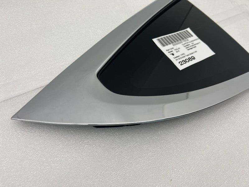 ⭕ 2016-2020 Tesla Model X Rear Passenger Side Window QTR Quarter Glass