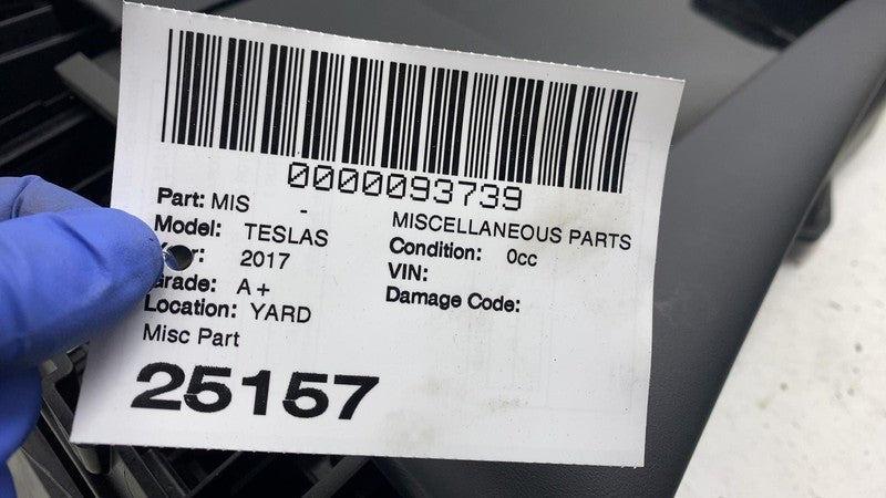⭕ 16-20 Model S MS Front Floor Center Console Carrier Armrest & Cuphol