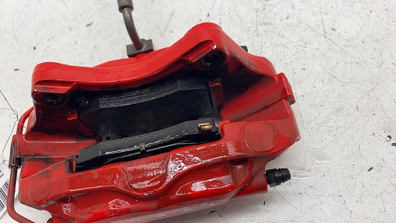 ⭕ 2012-2020 Tesla Model S Rear Caliper Red w/ Brake Hose Line Left 104