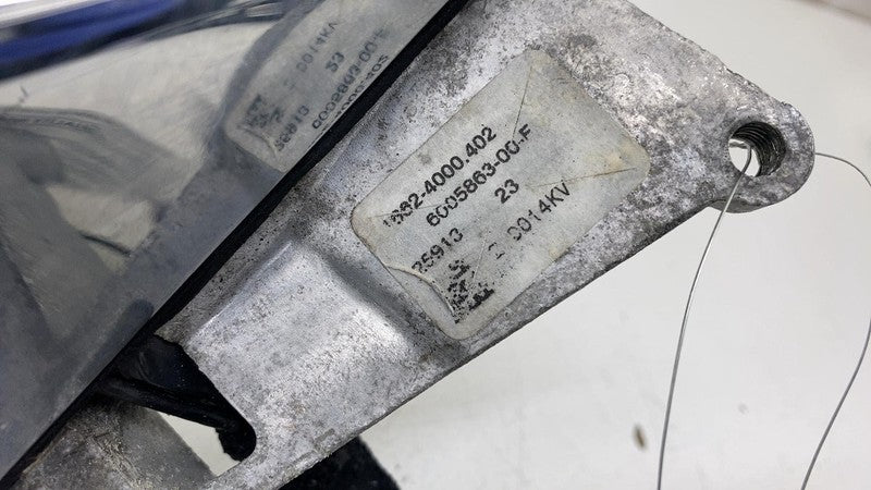 6005863-00-F 12-15 Tesla Model S Right Exterior Rear View Door Mirror White PPSW 6005863-00-F