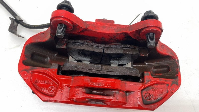 1044642 00 F ⭕ 2017-2023 Tesla Model 3 Front Performance Brake Caliper Red Right 1044642-00-F