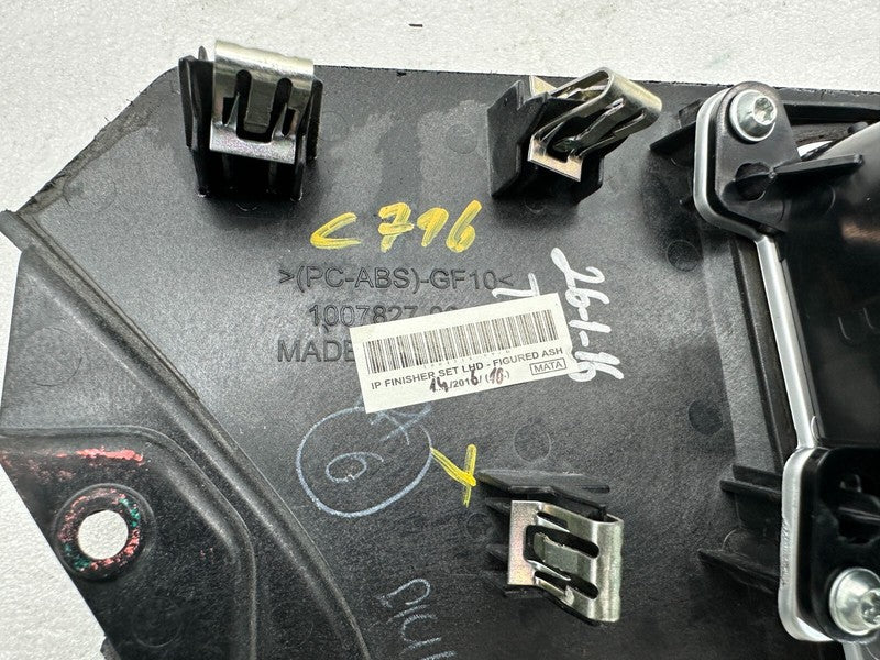 600762900C ⭕16-20 Model S SET of Dash A/C Air Vent Outlet Dashboard Trim Panel 6007629-00-C