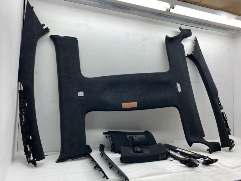 Does Not Apply 2016-2020 Tesla Model X Headliner A-Pillar + Upper B-Pillar w/ Sunvisor & Bezel