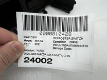 2020-2023 Mazda MX-5 Miata Dash Display w/ USB Aux & Defroster Heat Seat Switch