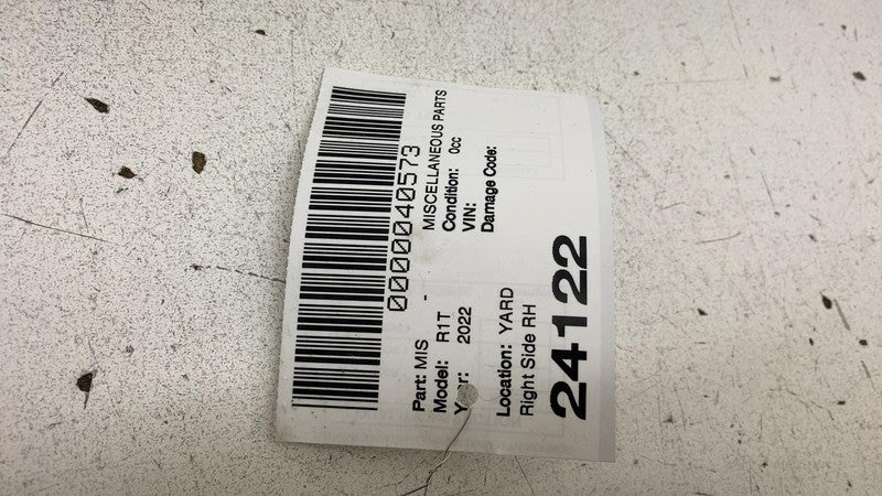 PT00449332B ⭕ 2022-2024 Rivian R1T Front Trough Finisher Trim Cover Panel Right PT00449332B