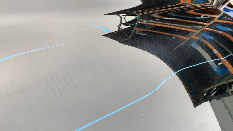 2018-2023 BMW 530e G30 Rear Passenger Side Door Shell Panel Right Blac