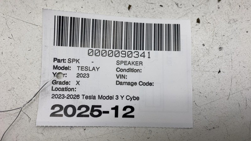 ⭕ 2020-2026 Tesla Model Y MY Pedestrian Warning Audio Sound Speaker 16