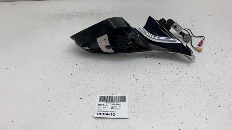 2012-2016 Tesla Model S Passenger Side Door Mirror Right (No Skull) Assembly OEM