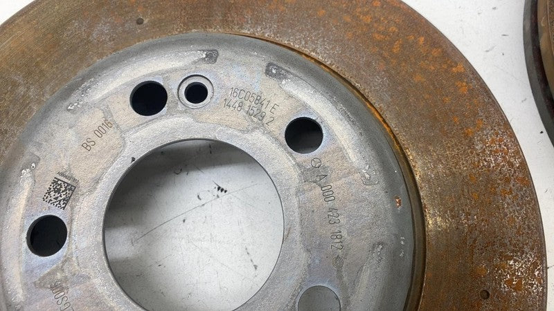 A0004231812 ⭕ 15-22 Mercedes-Benz C300 W205 Rear Left & Right Brake Disc Rotor A0004231812