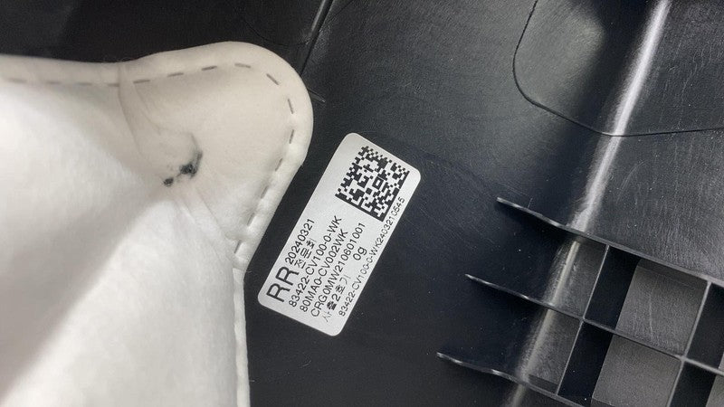 83302-CV960 2022-2024 Kia EV6 Rear Passenger Side Interior Door Panel Trim Cover Right Black