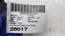 ⭕ 21-25 Tesla Model X Front Driver Side Caliper w/ Brake Hose Left 1420621-00-B