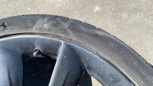⭕ 16-20 Tesla Model X Wheel Rim 22x9J + 33mm w/ Continental Tire 265/35ZR22 OEM