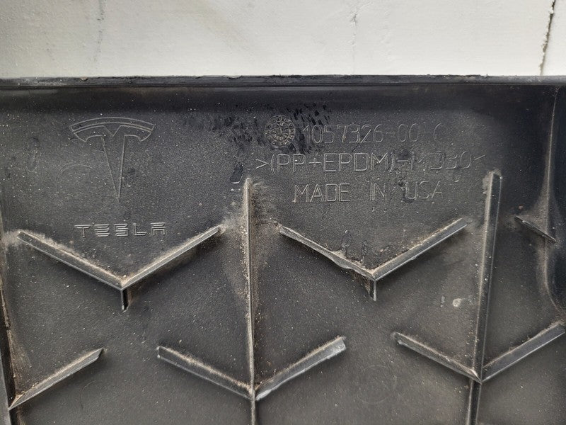 105732600C ⭕ 16-20 Model S Rear Bumper Splash Aero Shield Under Body Diffuser 1057326-00-C