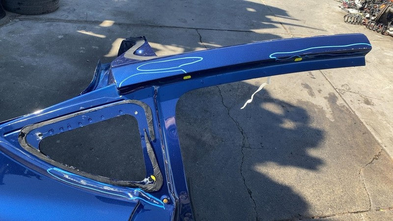 2020-2023 Tesla Model Y Rear Right Quarter Panel Structural Cutout RH Blue PPSB