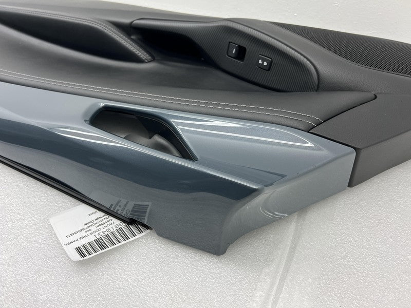 2016-2023 Mazda MX-5 Miata Front Passenger Door Trim Card Cover Right Gray - 47C