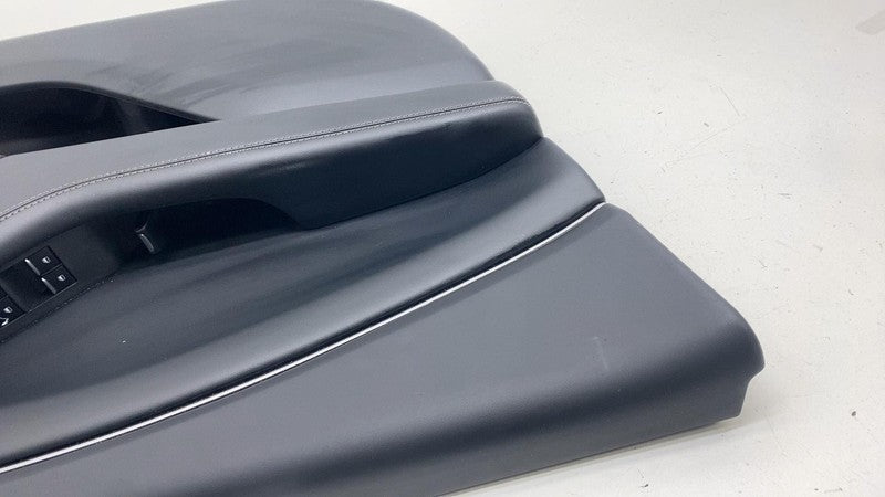 ⭕21-24 Ford Mustang Mach-E Front Driver Side Door Trim Panel Cover Black Left LH