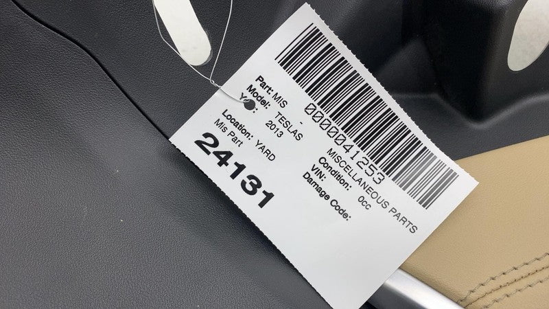 ⭕ 12-15 Tesla Model S Rear Right Passenger Side Lower C-Pillar Trim 10
