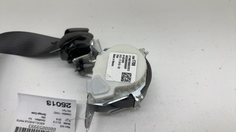 ⭕2016 Chevy Silverado 1500 Rear Left Seat Belt & Retractor 23261708 / 