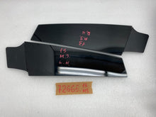 ⭕ 12-15 Tesla Model S Left and Right Side B-Pillar Molding Applique Glass Trim