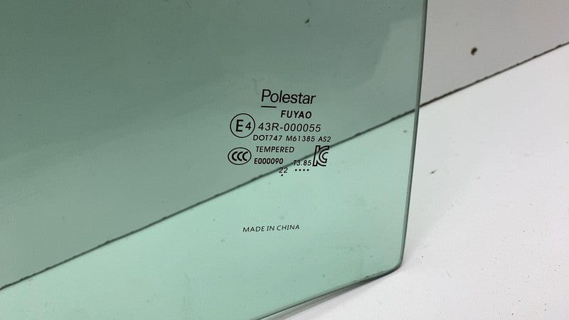 43R-000055 ⭕ 2021-2023 Polestar 2 Rear Passenger Side Door Window Glass Right RH 43R-000055