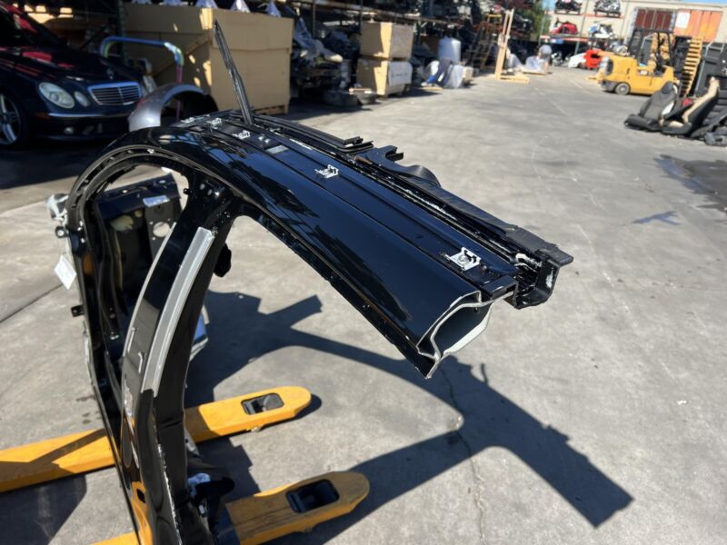 ⭕ 2012-2015 Tesla Model S Front Driver Body SIde A + B-Pillar Door Frame Left LH