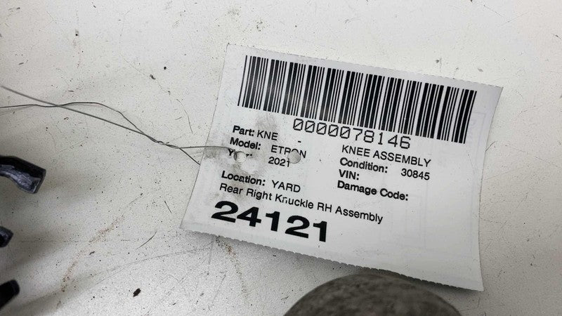 4KE505460C ⭕2019-2023 Audi e-Tron Rear Passenger Side Spindle Knuckle w/ Control Arm Right