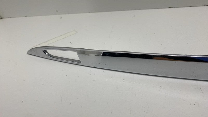 ⭕ 12-20 Tesla Model S Rear Liftgate Trunk Lid Chrome Trim Molding 1025